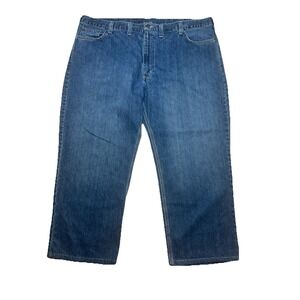 Carhartt Men's Dark Wash Size 46x30‎ Jeans EXCELLENT CONDITION